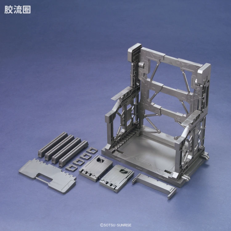 万代模型配件综合 Builders Parts配件SYSTEM BASE系列 SYSTEM BASE 001 Gun Metallic - 图片